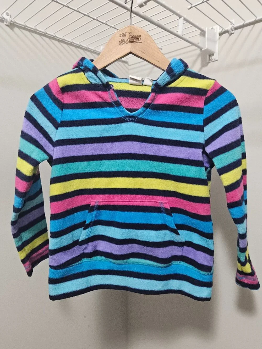 1989 Place Striped Fleece Hoodie